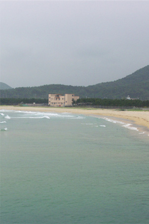 공현진 해수욕장
